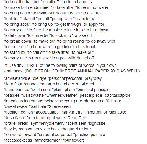 XII ENGLISH NORMAL PAPER-II BIEK TARGET PAPER 2018-2019