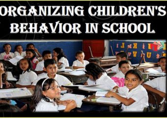 Organizing children's behavior in school