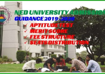 NED University of Engineering and Technology, Karachi Admissions Guidance 2019 - 2020 Merit Criteria & Fee Structure