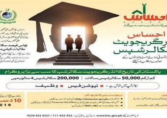 Govt Launches Pakistan’s Largest “Ehsaas Undergraduate Scholarship Program” Under HEC