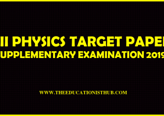 XII Physics Guess Paper 2019 Karachi Board – BIEK (Supplementary)