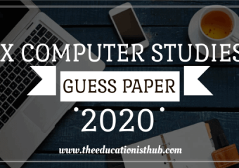 9th Class Computer Guess Paper 2020 Karachi Board (BSEK)