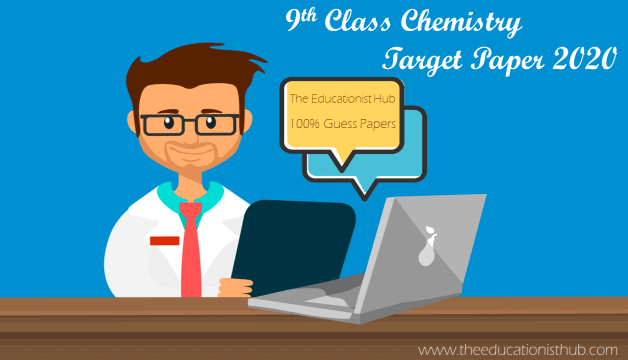 guess paper 9th class 2020 chemistry karachi board (BSEK)