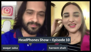 waqar zaka headphones show