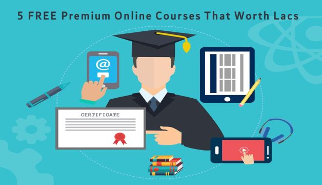 Best 5 FREE PREMIUM ONLINE Courses that worth lacs