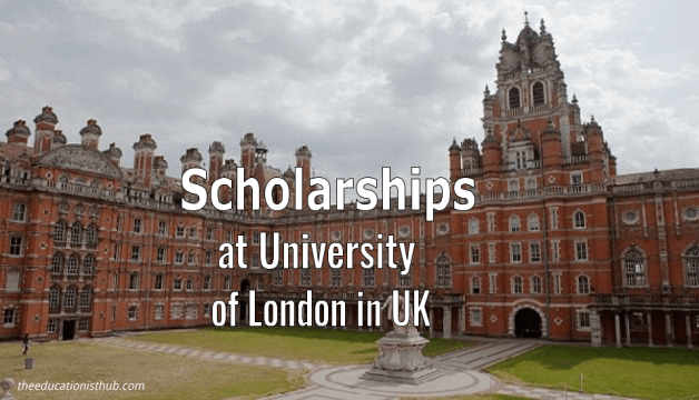 Scholarship at University of London in UK for international students