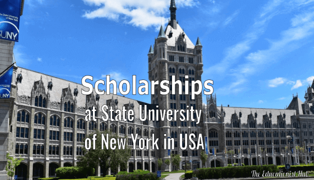 Scholarships at State University of New York in USA (SUNY)