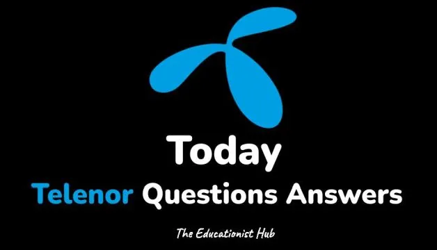 Today Telenor Questions Answers Quiz
