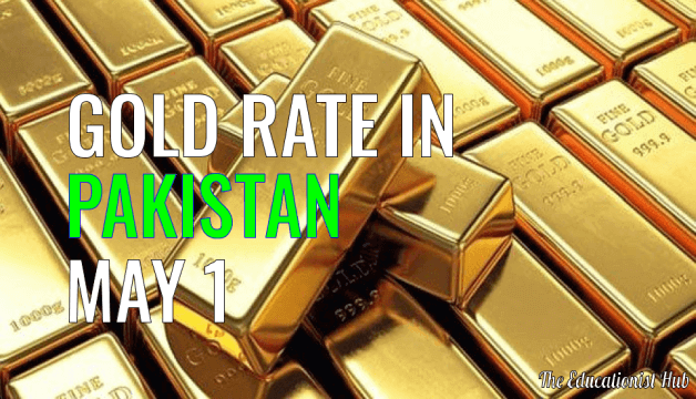 Gold Rate in Pakistan Today 1st May 2021