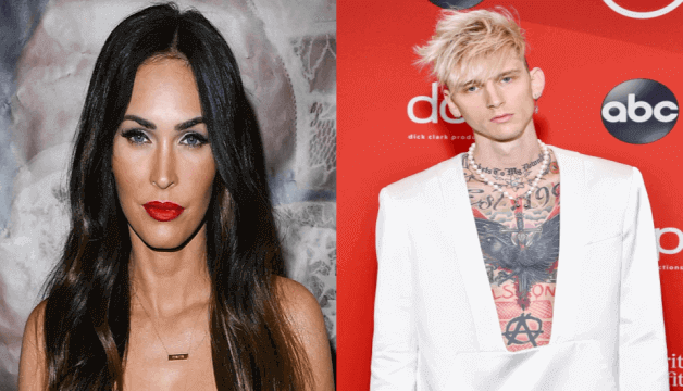 Megan Fox wins the Billboard Music Awards 2021 alongwith the Machine gun Kelly, She also wears in cleavage-baring cut-out gown on Red Carpet