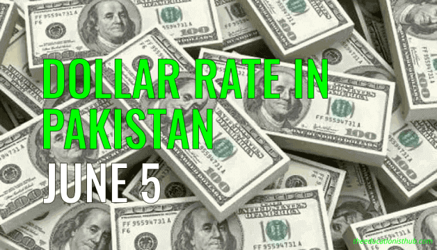 Latest Dollar Rate in Pakistan Today 5th June 2021
