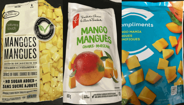 CFIA issued a recall for various brands of frozen mangoes due to Hepatitis A contamination