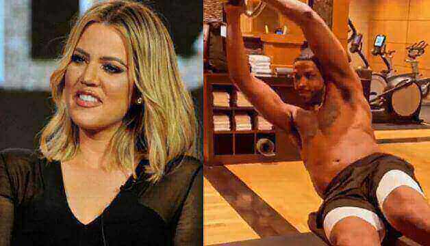 Tristan Thompson trying to trick Khloe Kardashian with a 'thirsty' shirtless photo?