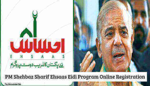 PM Shehbaz Sharif Ehsaas Eidi Program Online Registration Form Check