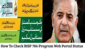 How To Check BISP 786 Program Web Portal Status 2022 With CNIC?