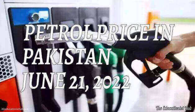 Latest Petrol Price in Pakistan Today 21st June 2022