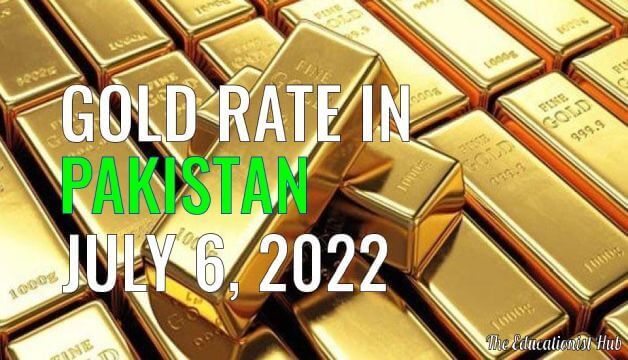Gold Rate in Pakistan Today 6th July 2022