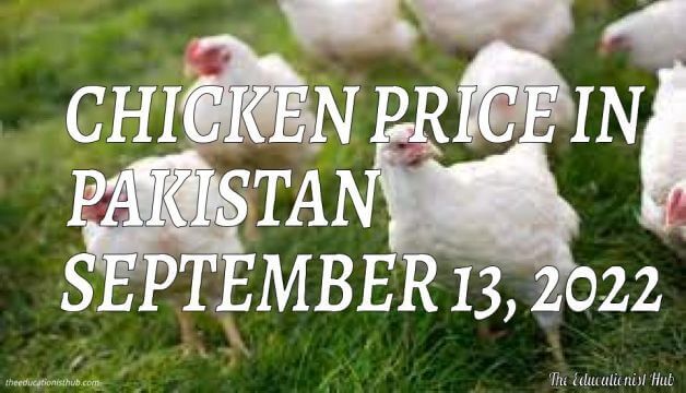 Chicken Price in Pakistan Today 13th September 2022 Per Kg