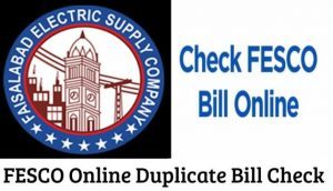 How To Do FESCO Online Duplicate Bill Check 2022?