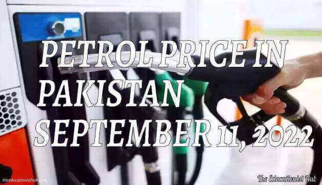 Latest Petrol Price in Pakistan Today 11th September 2022