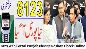 8123 Web Portal Punjab Ehsaas Rashan Check Online 2022