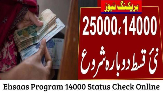 Ehsaas Program 14000 Status Check Online 2022