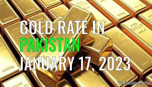 Gold Rate in Pakistan Today 17th January 2023