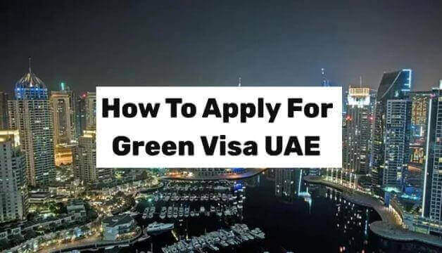 How To Apply For Green Visa UAE Cost And Benefits?