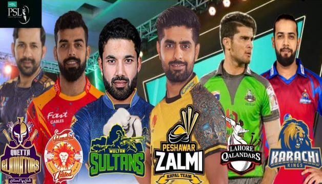 PSL 8 Captain List: PSL 2023 Teams Captains