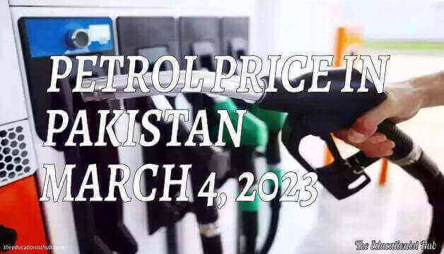 Petrol Price in Pakistan Today 4th March 2023