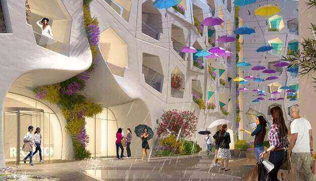 Dubai Opens A New Tourist Spot Where it Rains All Year Round