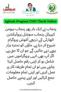 Benazir Aghosh Program