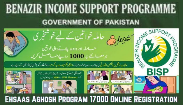 Ehsaas Aghosh Program 17000 Online Registration