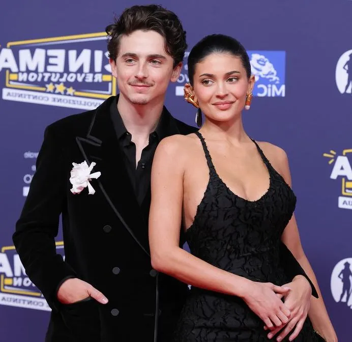 Kylie with timothée