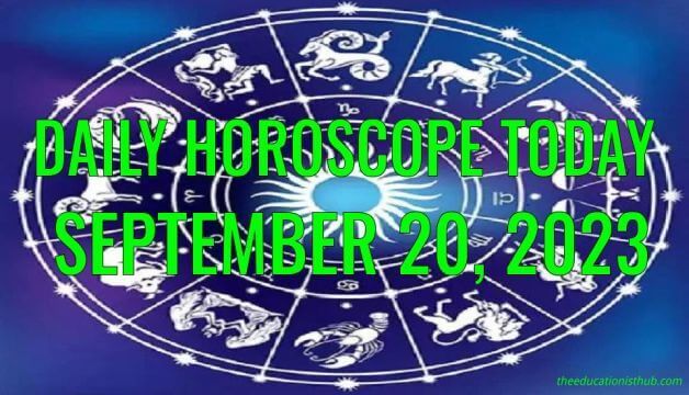 Daily Horoscope Today, 20th September 2023