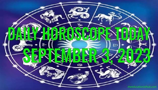 Daily Horoscope Today, 3rd September 2023