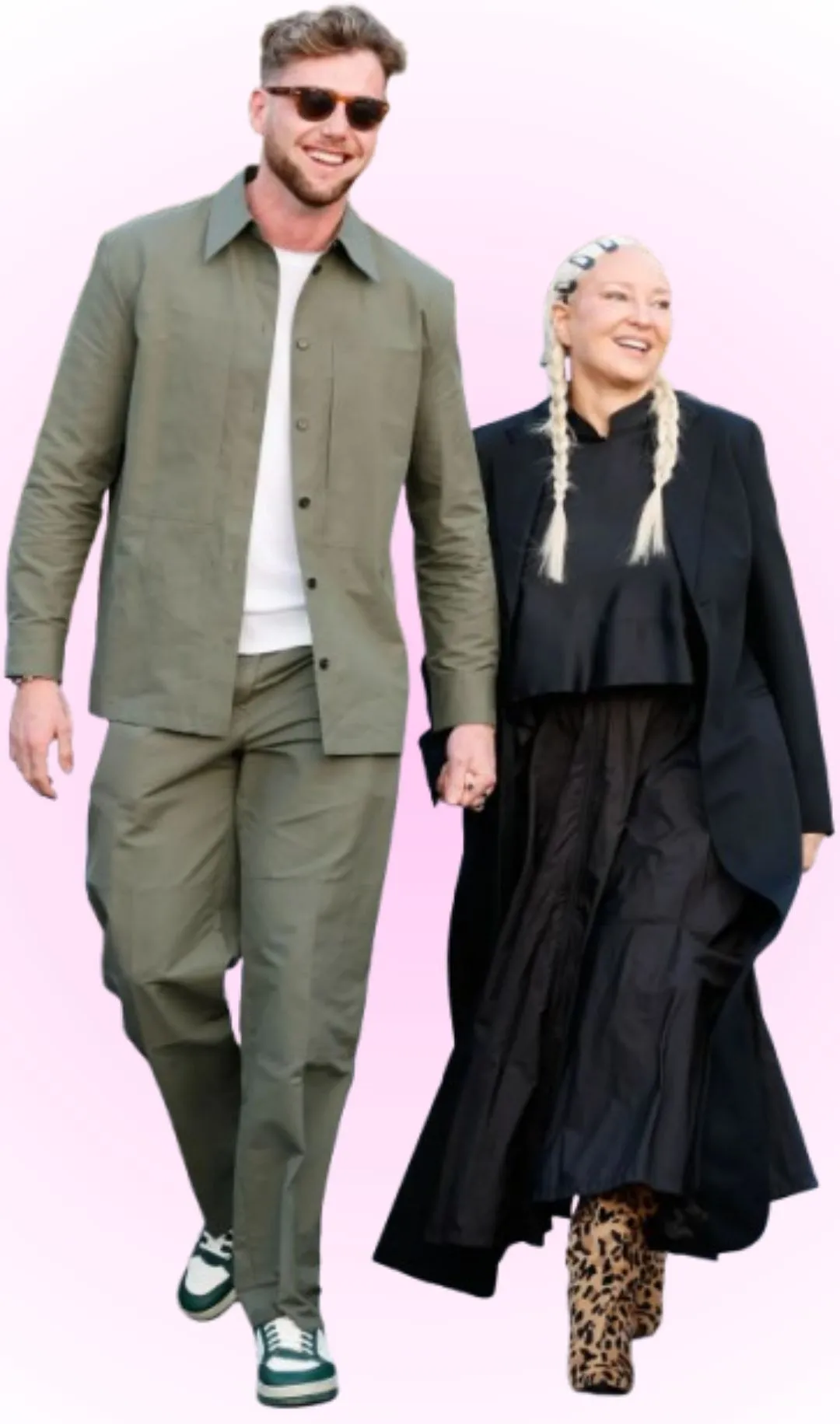 Harry Jowsey with singer Sia
