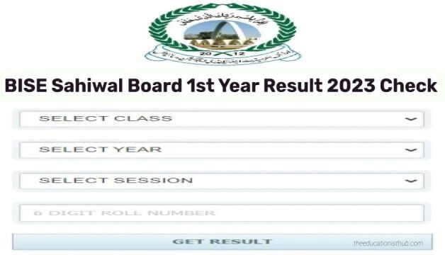 BISE Sahiwal 1st Year Result 2023 Check Online