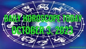 Daily Horoscope Today, 3rd October 2023
