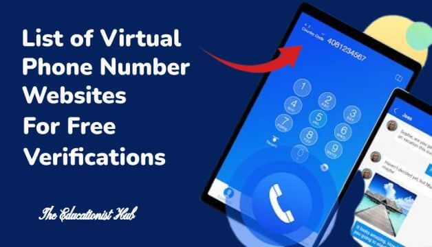 List of Virtual Phone Number Website for Verifications Free 2024