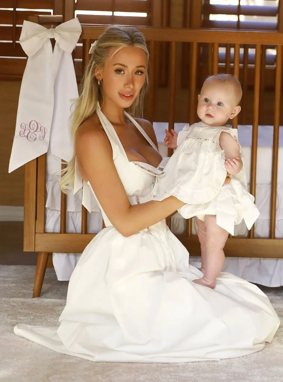 Hayden with her daughter