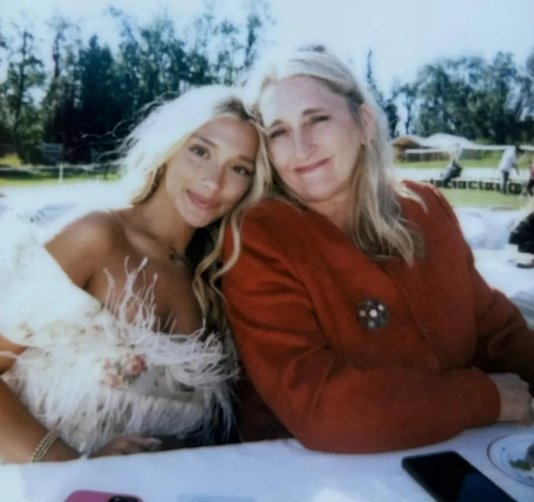 Liv with her mother