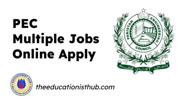 PEC Jobs 2023 Online Apply