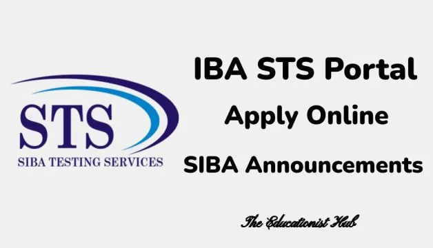 STS Web Portal Apply Online Siba Testing Service