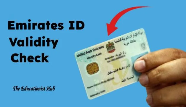 UAE Emirates ID Validity Check Online