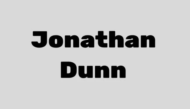 Who is Jonathan Dunn Biography, Wiki