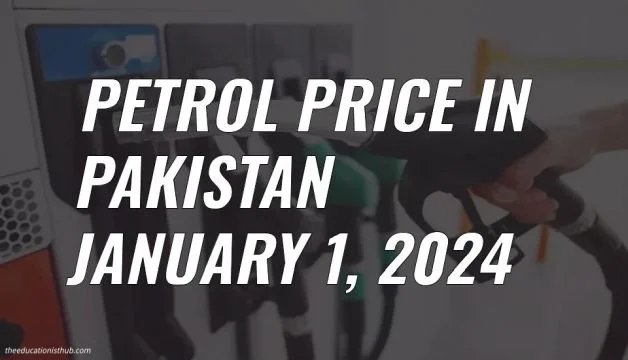 Latest Petrol Price in Pakistan Today 1st January 2024