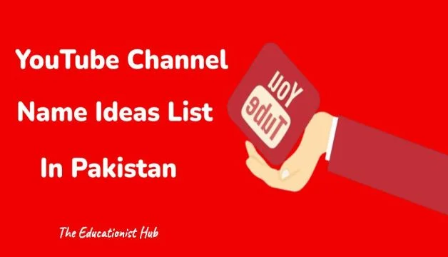 YouTube Channel Name Ideas in Pakistan