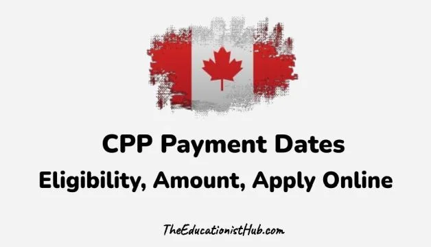 CPP Payment Dates ontario