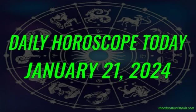 Daily Horoscope Today, 21st January 2024